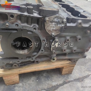 Bloque de Cilindros de Motor Hangood 6D24, 11.9L, 6 Cilindros, Hierro Fundido, Pieza Usada para Camiones Pesados FV415 FV517, Piezas de Maquinaria de Construcción - Product Image 2