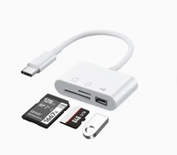 Tarjeta de lectura USB 3 en 1 OTG2.0 Tarjeta de lectura de tarjeta SD TF