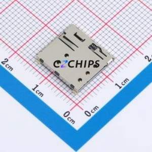 BX-SMN-1.37HJ SIM Card Connector SMD Connector Self-Return Type Nano SIM Card Card Holder 1.37mm - Product Image 1