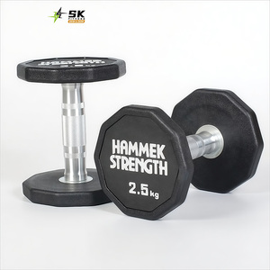 SK Hot Bán Cao Su Tráng Vòng Quả Tạ 2.5Kg-50Kg Thép Bền Trọng Lượng Quả Tạ Đặt Cho Thương Mại Phòng Tập Thể Dục Và Nhà Tập Thể Dục - Product Image 6