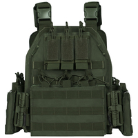 Chaleco Táctico Multifuncional ARTEX MOLLE con Liberación Rápida, Equipo de Seguridad para Entrenamiento al Aire Libre y Caza