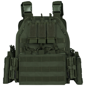 Porte-plaque à dégagement rapide ARTEX MOLLE, gilet tactique multifonctionnel, équipement de sécurité pour l'entraînement en extérieur et la chasse - Product Image 6
