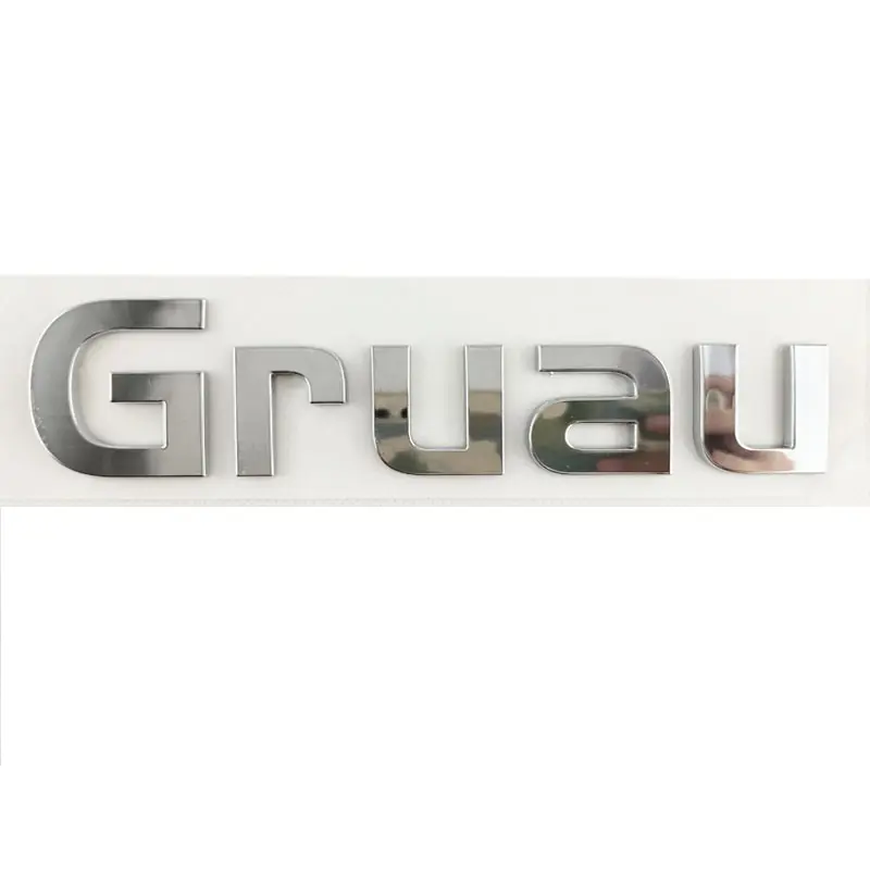 ป้ายสัญลักษณ์รถยนต์ทำจากพลาสติกโครเมียม,ตราสัญลักษณ์รถยนต์กาว3เมตรติดด้านหลังสำหรับตกแต่งรถยนต์ผลิตโลโก้ได้ตามต้องการ