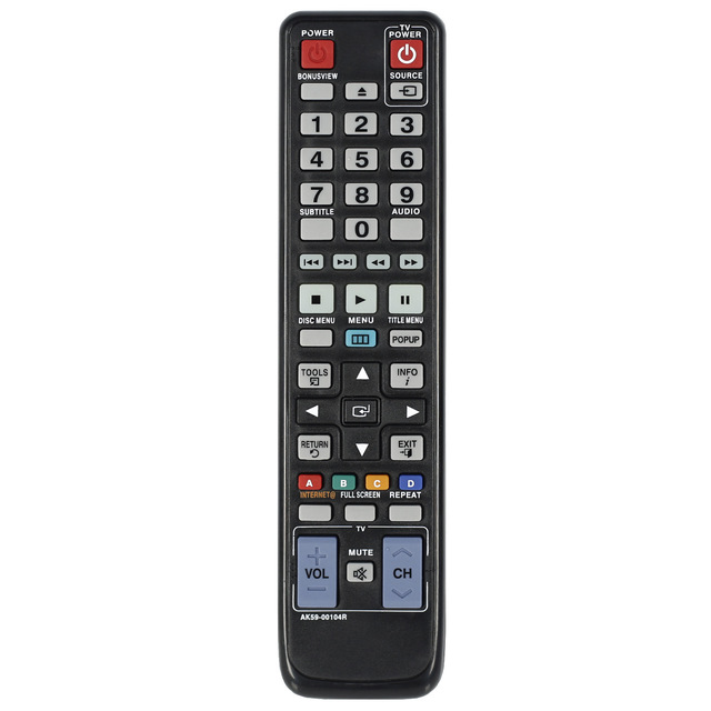 AK59-00104R Replacement Samsung Bluray/DVD Player BD-C6500 BD-C5500 BD-D6500/ZA BD-D6100C/ZA BD-P1580 BD-P1590M