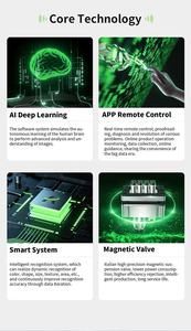 Clasificador de semillas de avellana/calabaza de doble canal Wesort, clasificador de color de tuercas de tolva multimodo con alimentación estable de precisión 99.9% - Product Image 3