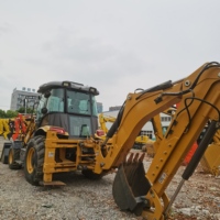 Fengya 88 Backhoe Loader 4x4 4WD 2.5Ton CE EPA Euro5 Excavator Loader Baru  Kapasitas Bucket 1m3  Front Loader Backhoe