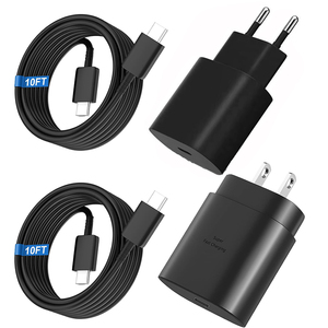 25W PD USB C sạc siêu nhanh sạc du lịch <span class=keywords><strong>Adapter</strong></span> cho Apple tường sạc cho Samsung cho <span class=keywords><strong>Galaxy</strong></span> S25 S24 S23 siêu Lưu ý 20 - Product Image 4