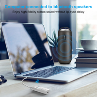 ZF-365 Plug-and-Play 2-in-1 Bluetooth Stereo Audio Receiver und Wireless Audio Musik Sender