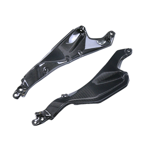 AISKA 100% Fibre de Carbone Sèche 3K Complète, Panneaux Latéraux de Siège Arrière et Carénages de Cadre pour Moto Kawasaki Ninja H2 <span class=keywords><strong>H2R</strong></span> <span class=keywords><strong>2015</strong></span>+ - Product Image 6