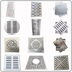 Grille de drainage en acier galvanisé robuste 304 316, couvercle de manhole d'égout invisible pour parkings - Product Image 5