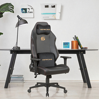 Fauteuil de Gaming Électrique en Cuir en Gros avec Accoudoirs Extensibles et Réglables, Pivotant, Cadre en Fer, Rembourrage en Mousse, et Vérin à Gaz 4 Étapes