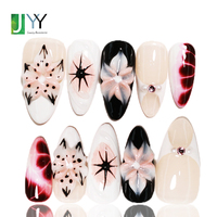 Ongles artificiels en gel 3D tendance 2026 de haute qualité, faits à la main, en acrylique, vente en gros, faux ongles personnalisés, Ongle Artificiel