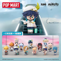 Authentique POPMART Genshin Impact Dress up Dreams Series Pvc Blind Box Merchandise