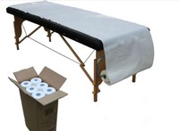 Couvertures jetables de table de massage de rouleau de drap de lit médical de couverture de table de massage de station thermale