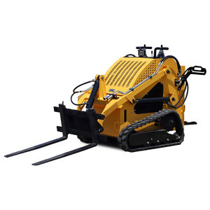 لودر صغير متعدد الوظائف مع ملحقات قاطع الأعشاب وطاحونة جذوع الأشجار وشفرة الثلج، محرك ديزل ومضخة هيدروليكية - Product Image 6