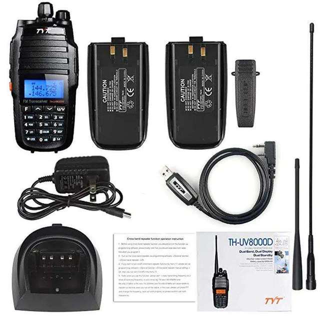 TYT TH-UV8000D,Walkie Talkie Wireless China Two Way Ham Radio Transceiver 10 km Walkie Talkie TYT TH-UV8000D