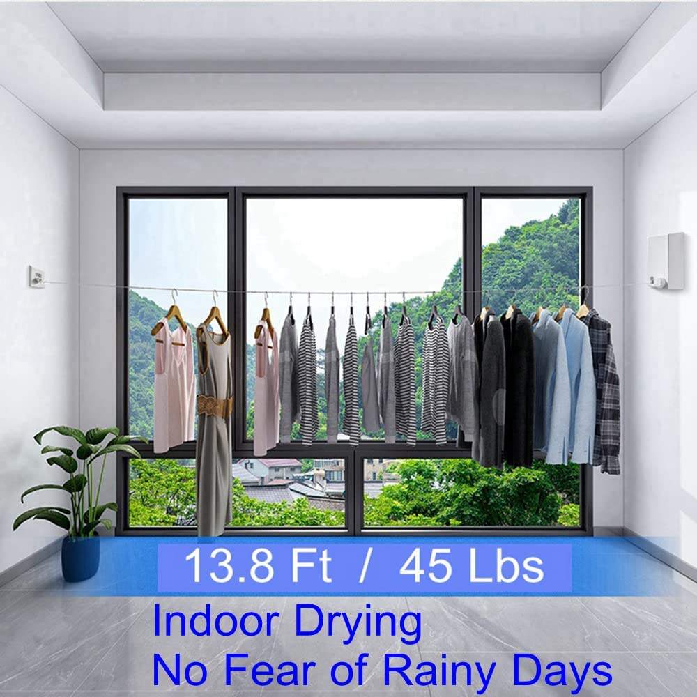 Best Retractable Laundry Line MUYIRTED Retractable Washing Line