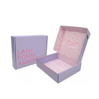 Boîtes d'expédition en carton ondulé de luxe personnalisées, gaufrage, revêtement UV, matériaux recyclés, doublure en mousse, conception de logo personnalisée pour