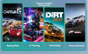 Simulateur de course automobile en acier 9D VR en intérieur, jeux d'arcade 6DOF, expérience de conduite à 3 écrans pour les aéroports et les parcs d'attractions - Product Image 3