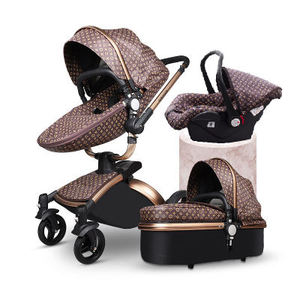 รถเข็นเด็กแบบพับได้ ดีไซน์ใหม่ ขายดี คุณภาพสูง ฟังก์ชั่นหลากหลาย - Product Image 1