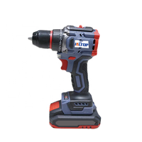 Perceuse électrique à main 21V Lithium à vitesse variable, tournevis domestique rechargeable, perceuses électriques, moteur sans balais