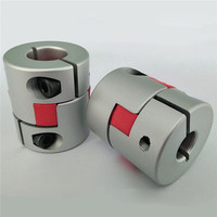 Accouplement flexible de type prune en acier inoxydable/aluminium ZCF de haute précision (5 mm à 8 mm) pour arbre de moteur, systèmes d'automatisation OEM