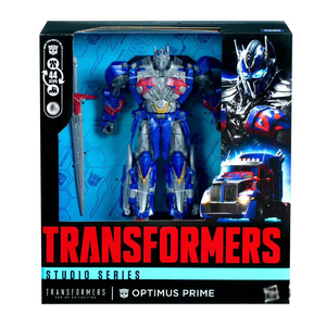 Figurine d'action <span class=keywords><strong>Transformers</strong></span> Age of Extinction Optimus Prime <span class=keywords><strong>Studio</strong></span> <span class=keywords><strong>Series</strong></span> de Hasbro, robot transformable, parfait pour les enfants et les collectionneurs - Product Image 1