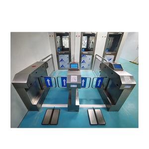 Tourniquets en acier inoxydable pleine hauteur à double canal avec protection anti-pincement et accessoire de test de bracelet ESD - Product Image 1