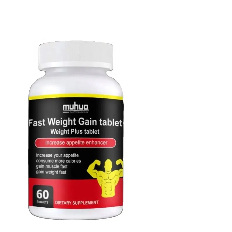 Gotbeauty logo manufaktur Oem tablet kebugaran penambah berat badan tercepat protein whey 100% obat herbal alami