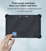 Tablet PC Resistente de 10.1 Pulgadas con Intel Core I5, IP67 Impermeable, Windows 10, 8GB+128GB, 4G LTE, NFC, Escáner de Código de Barras, RS232, Industrial, OEM
