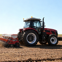 Vente d'usine Nouveau tracteur agricole 4x4 4wd Yto de 100 ch, 120 ch, 160 ch, 180 ch pour l'agriculture