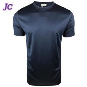 T-Shirt da <span class=keywords><strong>Uomo</strong></span> in Cotone Doppio Mercerizzato Lucido, Morbido e Luminoso, con Collo Rotondo, per <span class=keywords><strong>Fitness</strong></span> e <span class=keywords><strong>Abbigliamento</strong></span> - Product Image 6