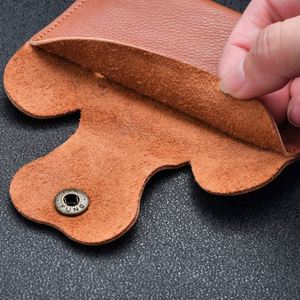 Colorful Durable Mini <b>Wallet</b> Coin Pouch Bear Shaped Coin <b>Wallet</b> Genuine Leather Coin Pouch Change <b>Holder</b> for Gffts - Product Image 4
