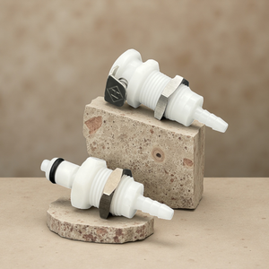 Acetal <span class=keywords><strong>1</strong></span>/<span class=keywords><strong>8</strong></span> ''<span class=keywords><strong>1</strong></span>/4'' Tamanho do Fluxo Acoplamento Rápido Conector de Mangueira Desligar CPC Desconexão Rápida Montagem Do Painel Antepara - Product Image 3