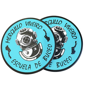 Bán buôn tùy chỉnh logo in 3D nổi TPU các bản vá lỗi tự dính PVC bền vững đôi Velcro vải các bản vá lỗi quần áo - Product Image 2