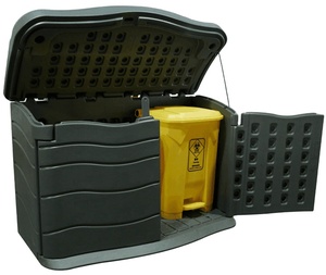 HDPE Material Durable Outdoor <strong>Garden</strong> Plastic <strong>Tool</strong> <strong>Storage</strong> Shed - Product Image 1