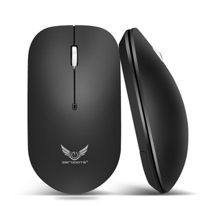 Souris Bluetooth sans fil T20, noire, 4 boutons, photoélectrique, rechargeable, pour utilisation au bureau et sur ordinateur portable - Product Image 4