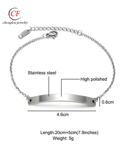 Braccialetto a catena economico in acciaio inossidabile con bracciale di design di qualità con gioielli di marca famosa - Product Image 2