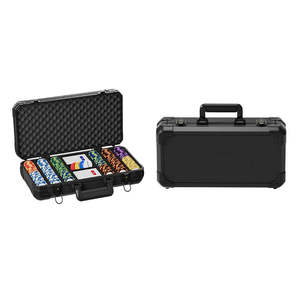 Jeu de jetons de poker en céramique personnalisés avec boîtier en aluminium pour jeux de casino Poignée de jetons <span class=keywords><strong>Composite</strong></span> Étanche pour événements Haut de gamme de luxe - Product Image 3