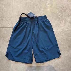 Pantalones cortos deportivos de poliéster en blanco personalizados para hombre, pantalones cortos transpirables de secado rápido para gimnasio, pantalones cortos para correr - Product Image 4