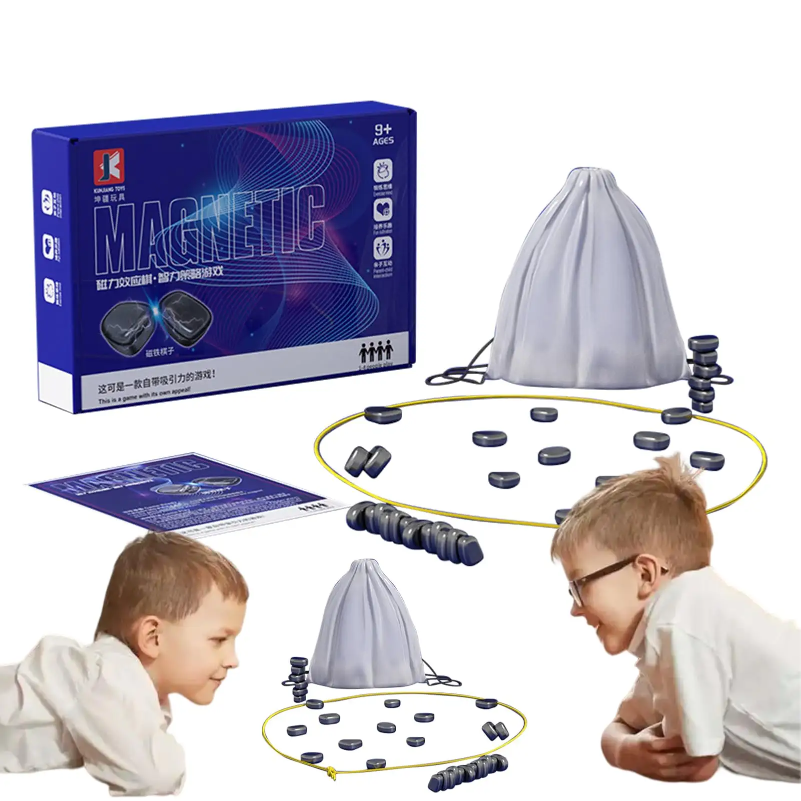 Magnetic Chess Game, Magnet Board Game | Magnetic Battle Board, Puzzle Game Board Games for Adults and Kids