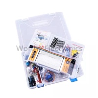 Kit d'Apprentissage Électronique Super Bricolage Indispensable Compatible avec le Kit de Démarrage Arduino IDE