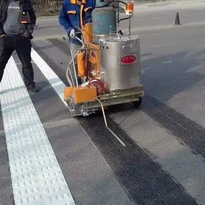 HEAVSTY Selbst fahrende Zebrakreuzungs-Konvex linien Thermoplast ische Straßen markierung slack ier maschine für Profil