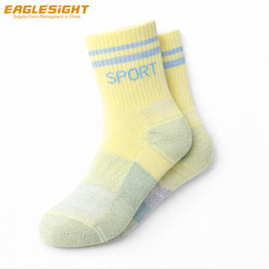 Chaussettes de randonnée pour hommes en <span class=keywords><strong>laine</strong></span> mérinos, 18,5 microns, 2/48 Nm, respirantes, thermiques, anti-humidité, anti-odeurs, chaussettes d'extérieur - Product Image 4