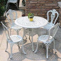 Ensemble de meubles Ensemble de terrasse Chaises de jardin en aluminium Tables et chaises d'extérieur