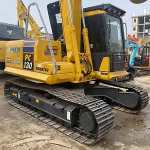 12 Ton segunda mão qualidade assegurada rastreador máquina usada escavadeiras hidráulicas Komatsu PC130-7 for sale