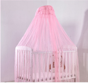 Principessa Del Merletto Del bambino del bambino Letto A <span class=keywords><strong>Baldacchino</strong></span> del bambino culla zanzariera Rotonda Cupola di Zanzara Rete Tende misura Culla Culla - Product Image 4