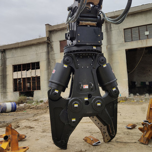 Cizallas Hidráulicas para Excavadora, Cilindro Hidráulico Multiusos, Mandíbula de Demolición Tipo Concha - Product Image 1