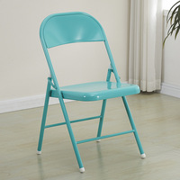 Chaise pliante moderne en métal, portable, pour adulte, style Instagram, pour salle à manger, chaise photo, pour la maison, le dortoir, l'appartement, siège supplémentaire