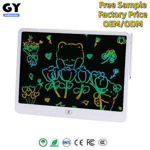 Pizarra de Dibujo Personalizable para Niños de 16 Pulgadas GY Hot, Pizarra LCD para Práctica de Escritura y Graffiti para Bebés, Borrado con un Clic, Regalo - Product Image 1
